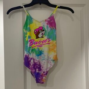 Bucees Colorful Tie-Dye Bodysuit